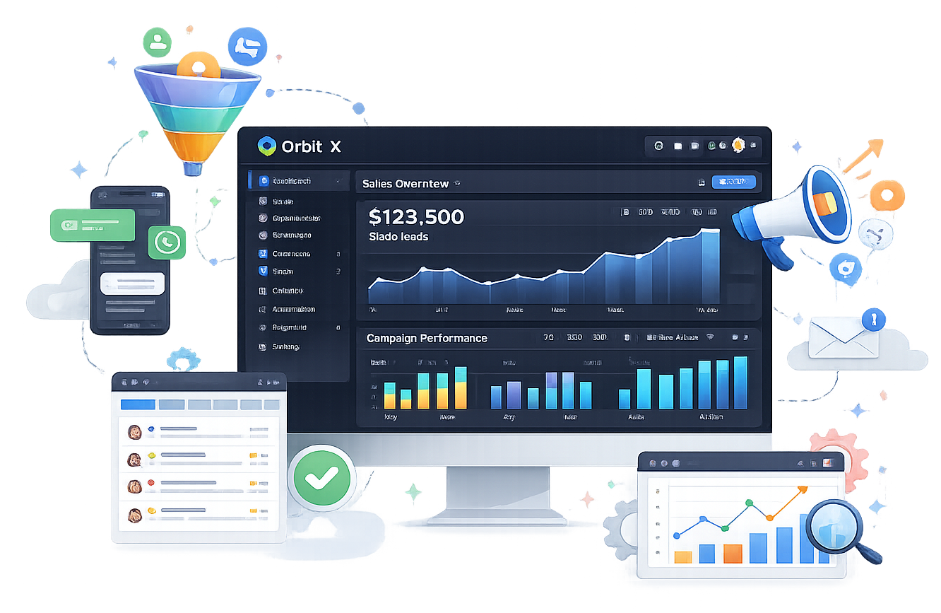 orbit-X - Unified CRM Platform